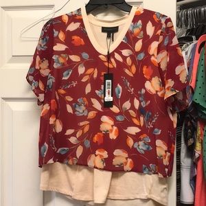 Donna Karan NWT XS top